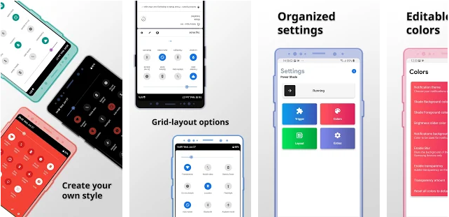 Download Power Shade: Notification Panel